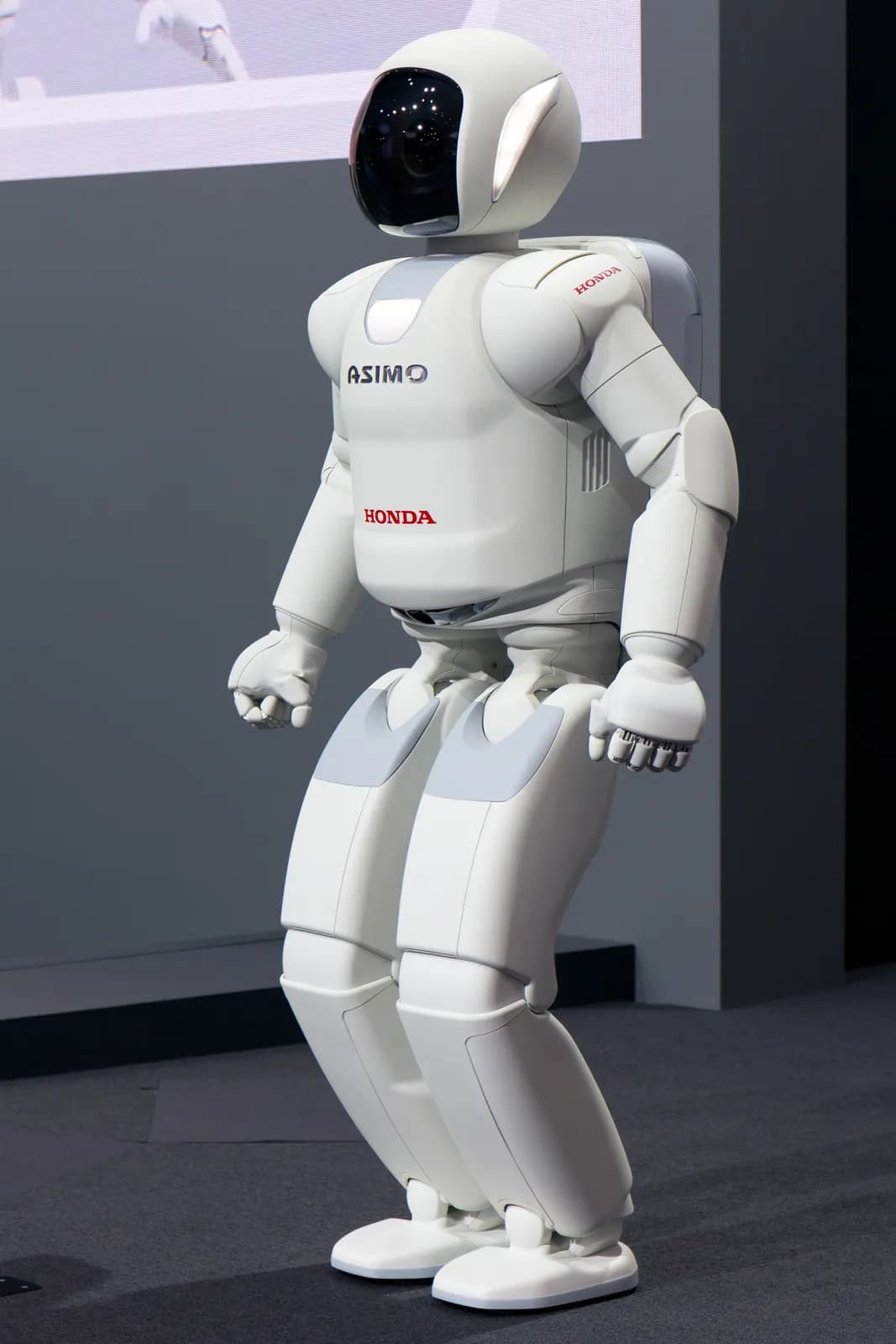 Honda ASIMO (ver. 2011) on display at the 2013 Tokyo Motor Show